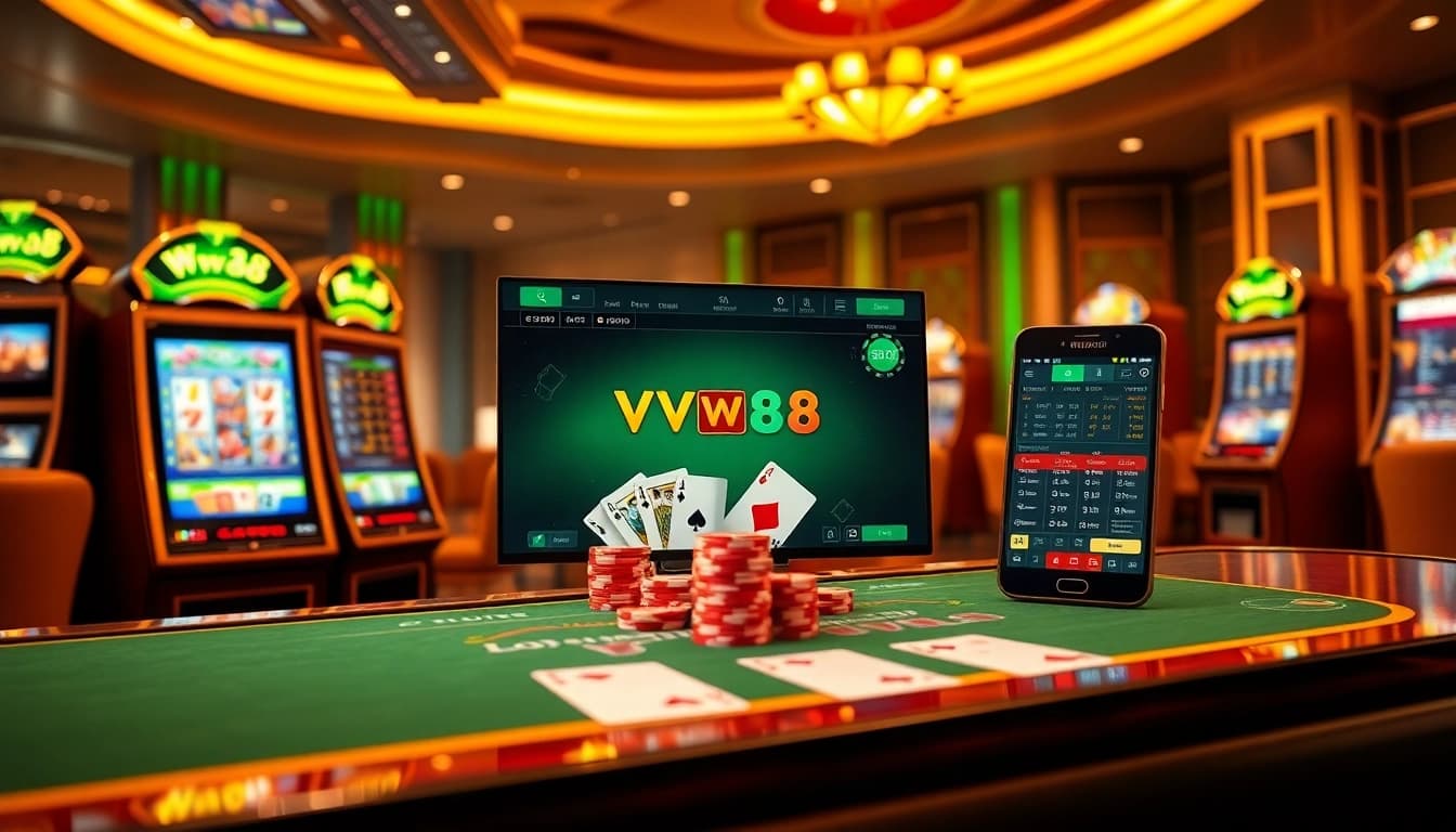 Experience the excitement of WW88 đăng nhập with interactive gambling visuals and casino games.