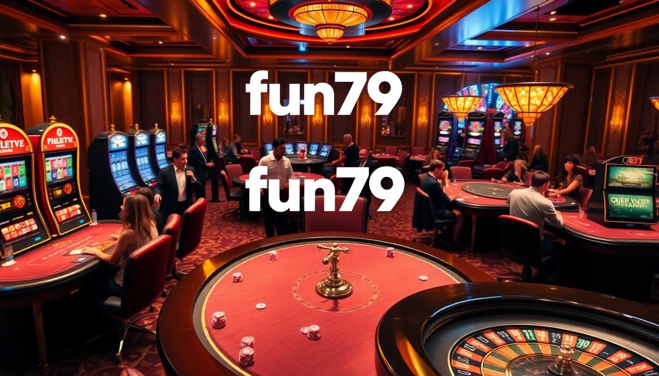 Experience the excitement at fun79 with vibrant casino games and engaged players.