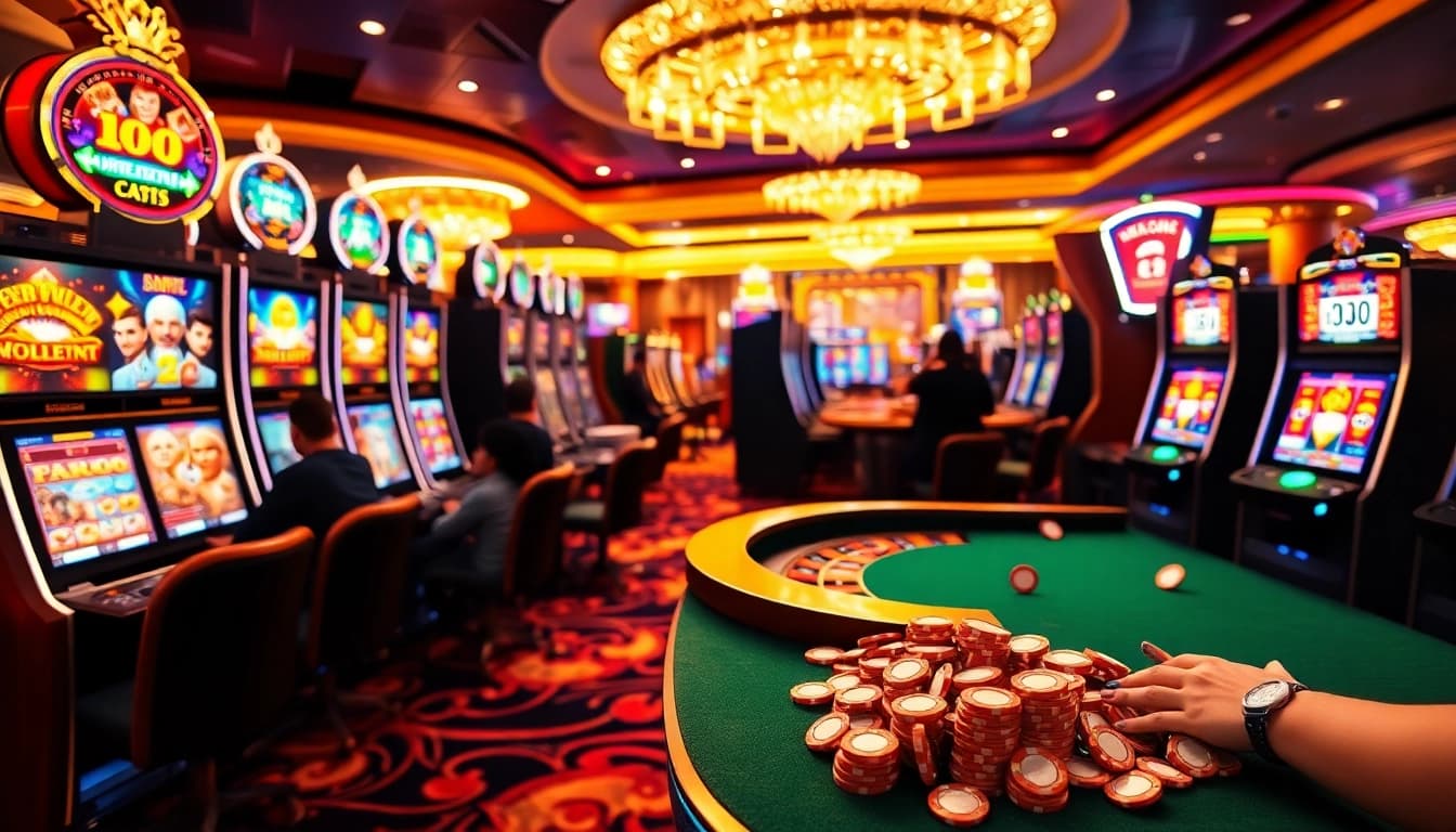 Enjoy a thrilling time at a casino with vibrant slots in the scene of link slot gacor excitement.