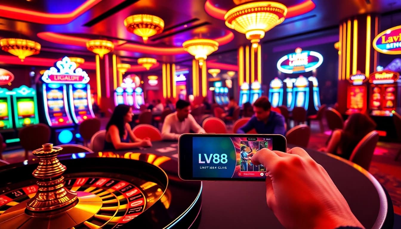 Experience the thrill of online gambling at https://lv88seo.com/ with vibrant poker and roulette games.