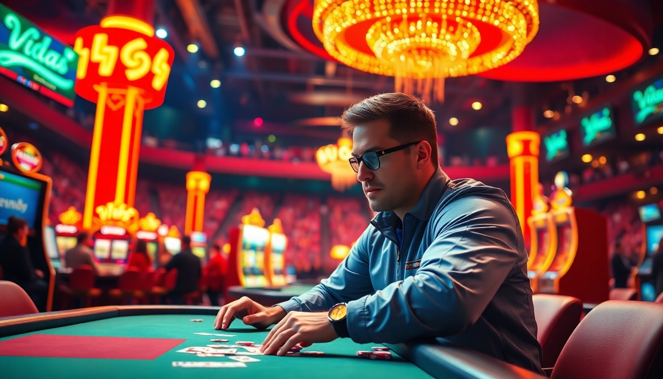 Engage with w88 sports in a vibrant casino atmosphere filled with excitement and energy.