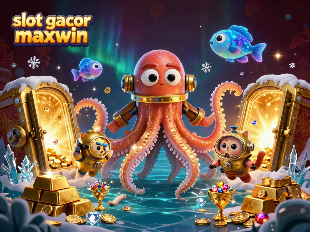 Menggali slot gacor maxwin dengan ilusi kraken dan harta karun, menciptakan kemewahan permainan.