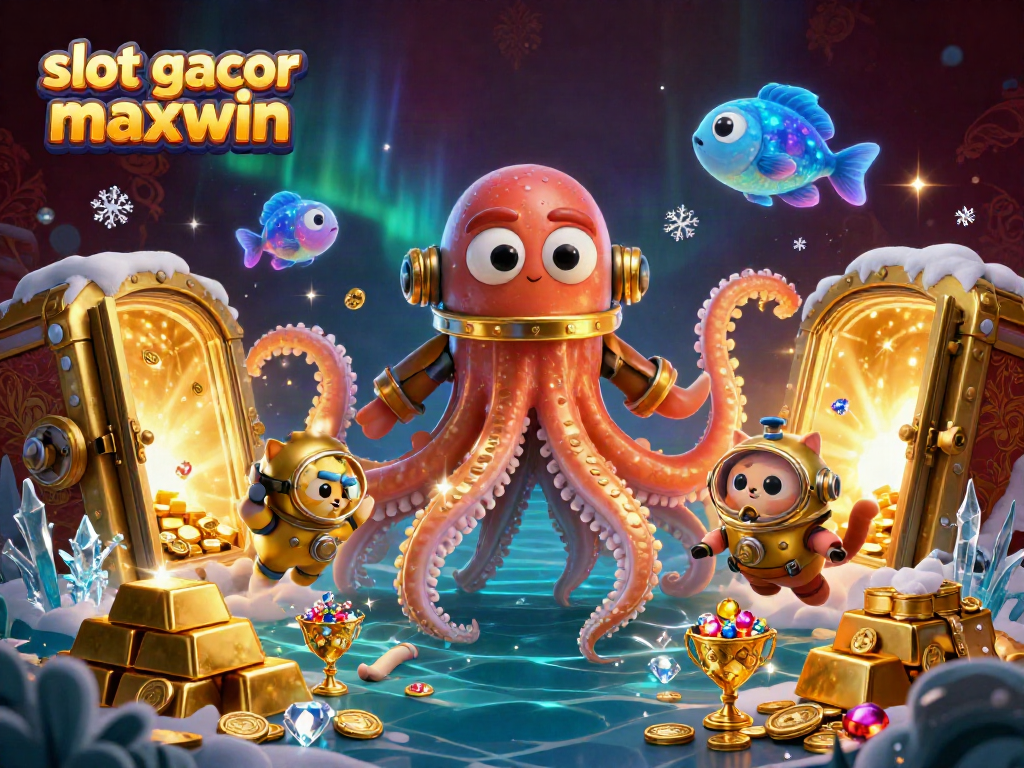 Menggali slot gacor maxwin dengan ilusi kraken dan harta karun, menciptakan kemewahan permainan.