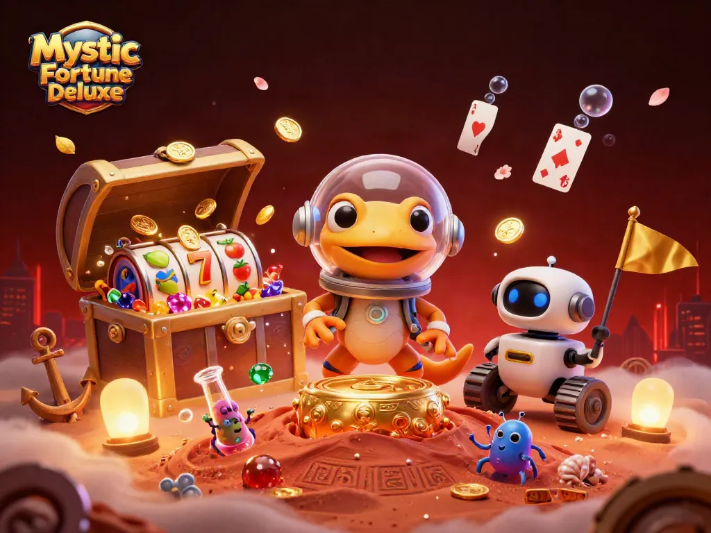 เกมสล็อต Mystic Fortune Deluxe นำเสนอโลกแห่งโชคลาภและการชนะรางวัล ด้วยธีมที่น่าหลงใหล