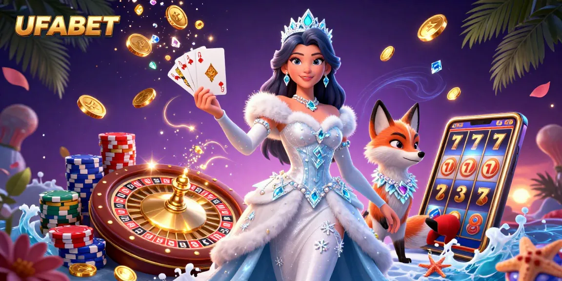 Play exciting slots and games at UFABET with colorful gems and sparkling action.
