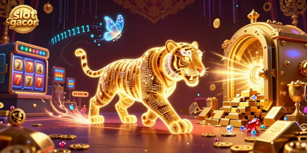 Temukan keberuntungan dengan slot gacor di dunia kasino digital yang penuh cahaya dan kemewahan.