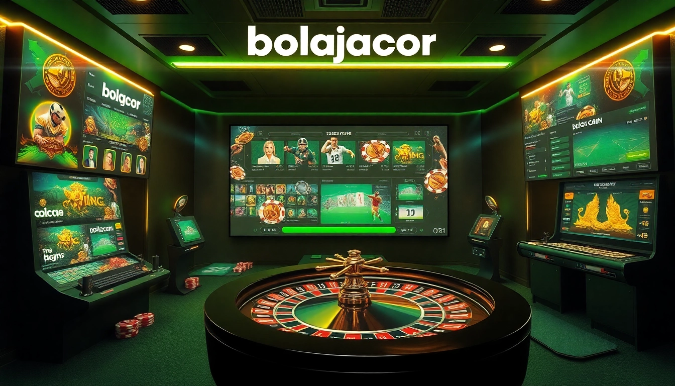 Exciting bolagacor online gambling experience with games, chips, and interactive elements.