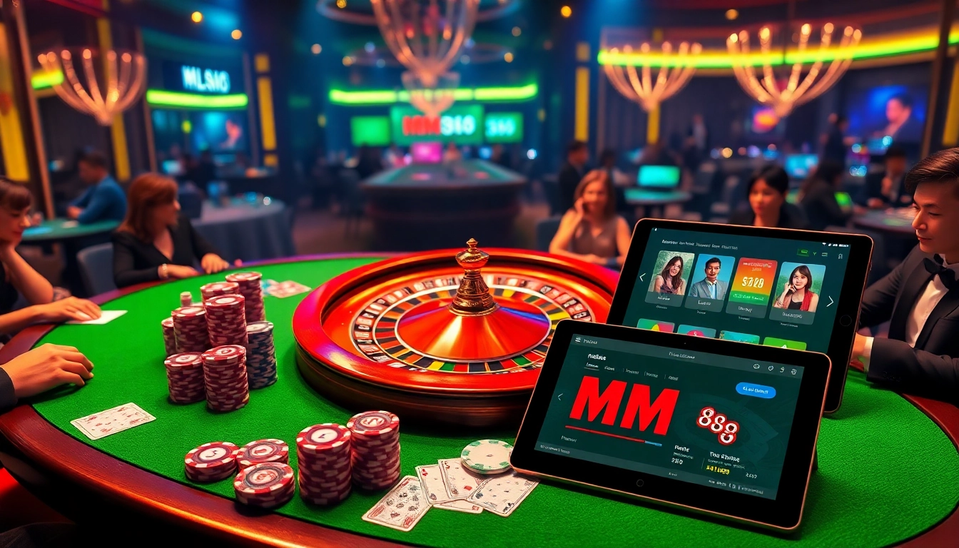 Join the thrill of gaming at https://mm88.bar/ with vibrant casino elements and engaging players.