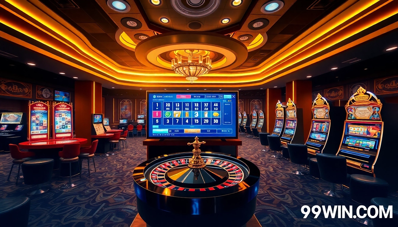 Experience thrilling online gambling action at 99WIN.COM with vibrant casino games and impressive payouts.