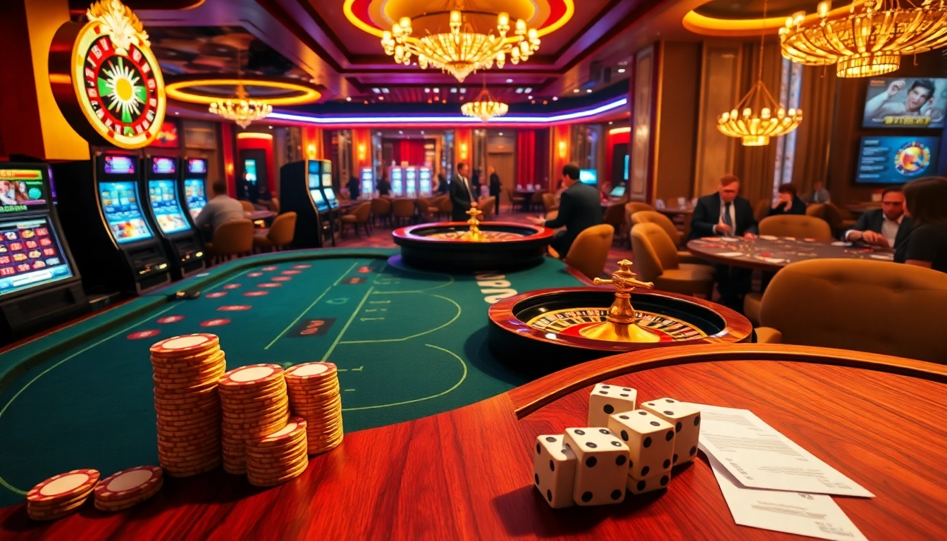 Experience the thrill of gambling at https://lc88.supply/ with vibrant casino visuals, poker tables, and slot machines.