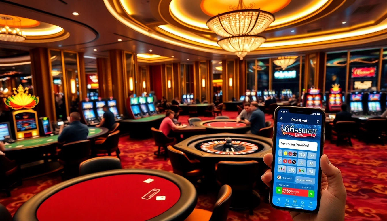 Experience the excitement of 6666bet Download with vibrant casino visuals showcasing modern gaming.