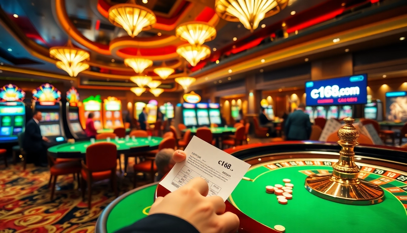 Experience the thrill of betting on c168.com with vibrant casino games and lively players.