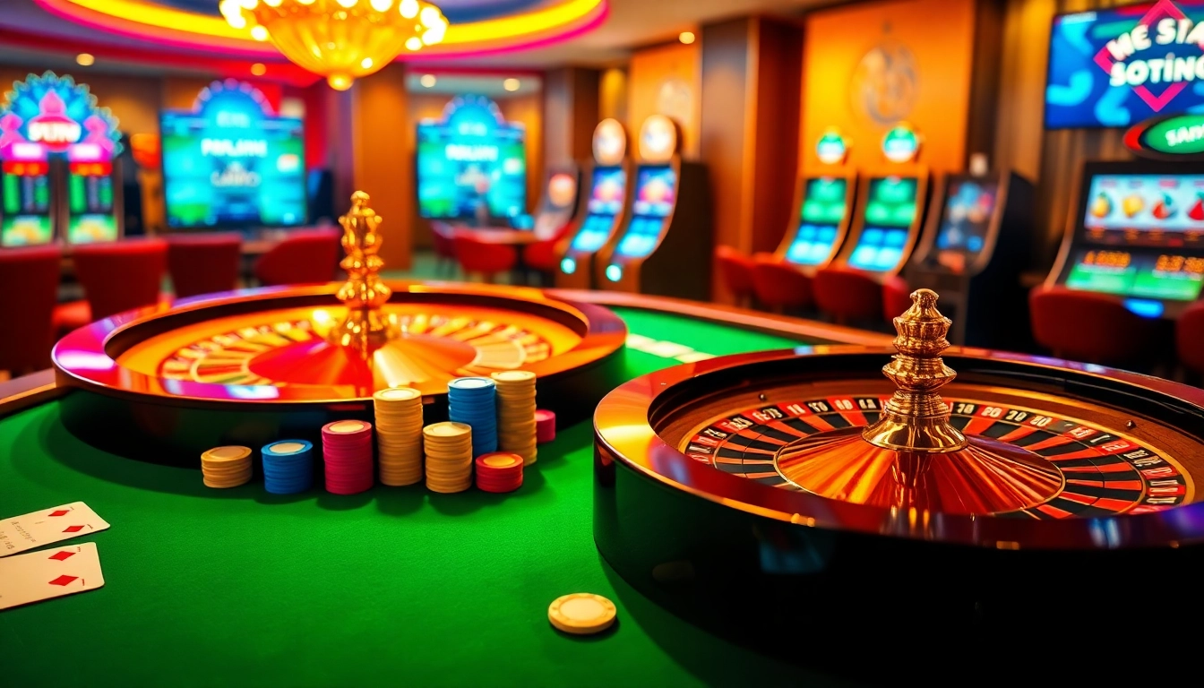 Experience thrilling gameplay at https://kkwin.co.com/ with exciting casino visuals showcasing poker and slots.