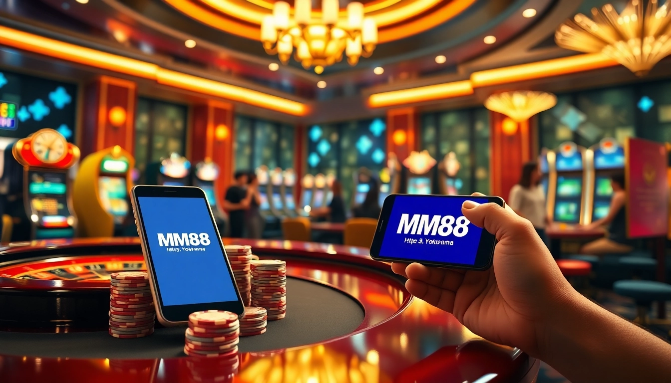 Experience high-stakes gaming at https://mm88.yokohama/ with a luxurious casino atmosphere featuring roulette and poker.