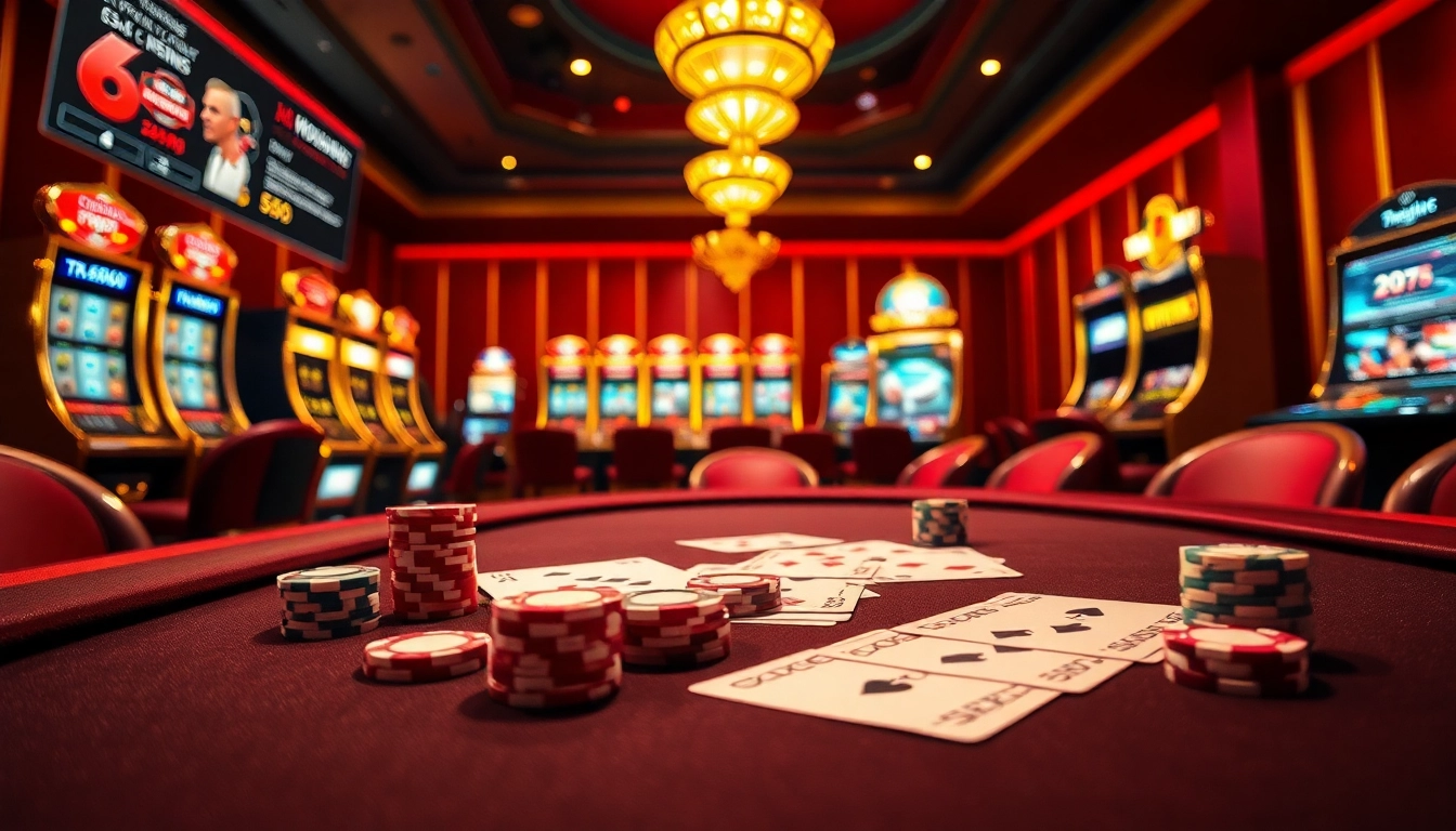 Experience vibrant gaming action with luxurious elements at https://tr88.work/ online casino.