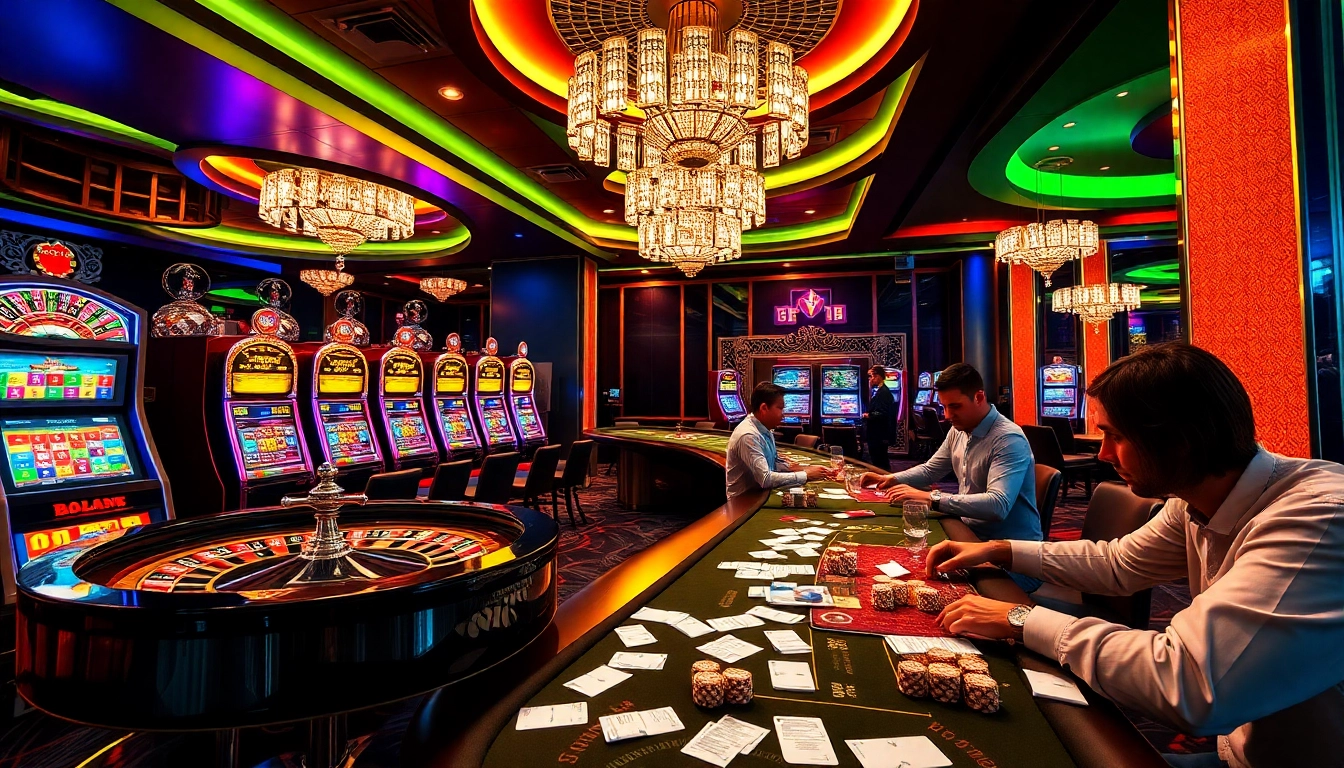 Experience the excitement at TOP CLUB with dynamic casino games and vibrant atmosphere.