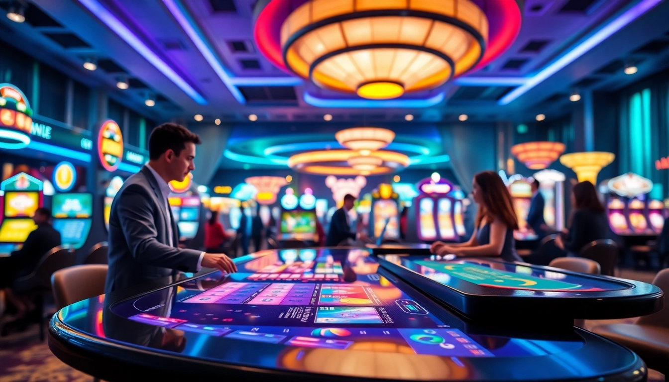 에볼루션 라이브 카지노에서 게임을 즐기는 모습, 역동적인 분위기 전달