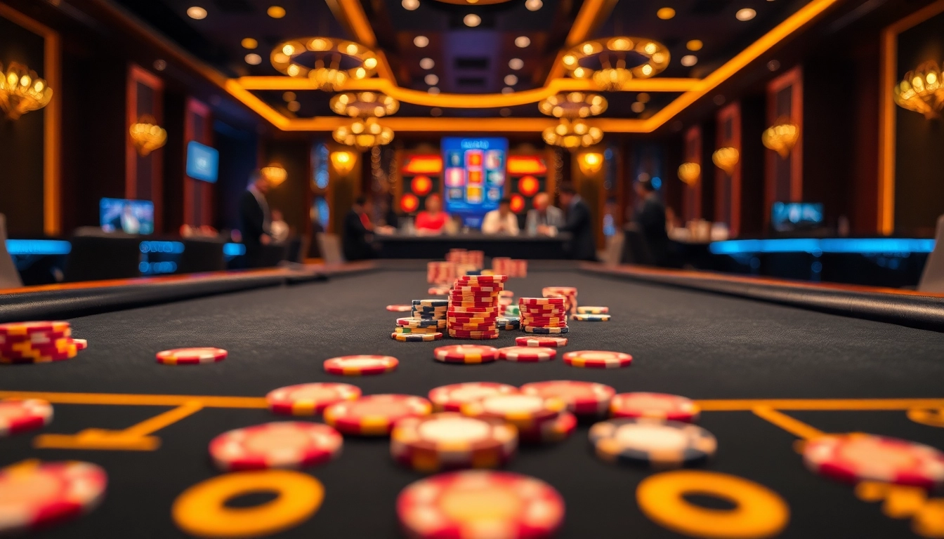 에볼루션 카지노에서의 생동감 넘치는 게임 경험을 전달하는 이미지