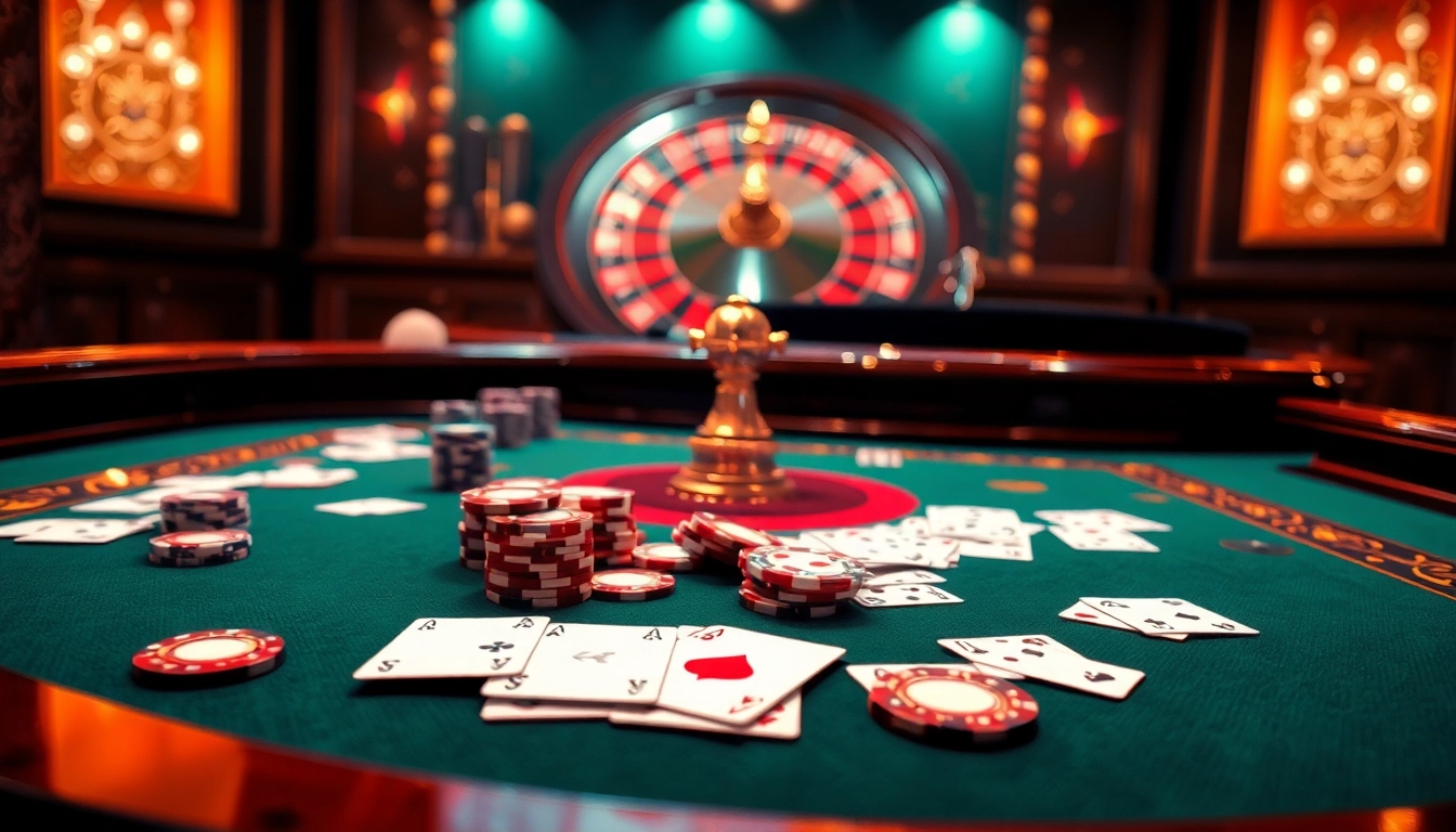 Experience the excitement of winning at 789p with a luxurious casino poker scene.