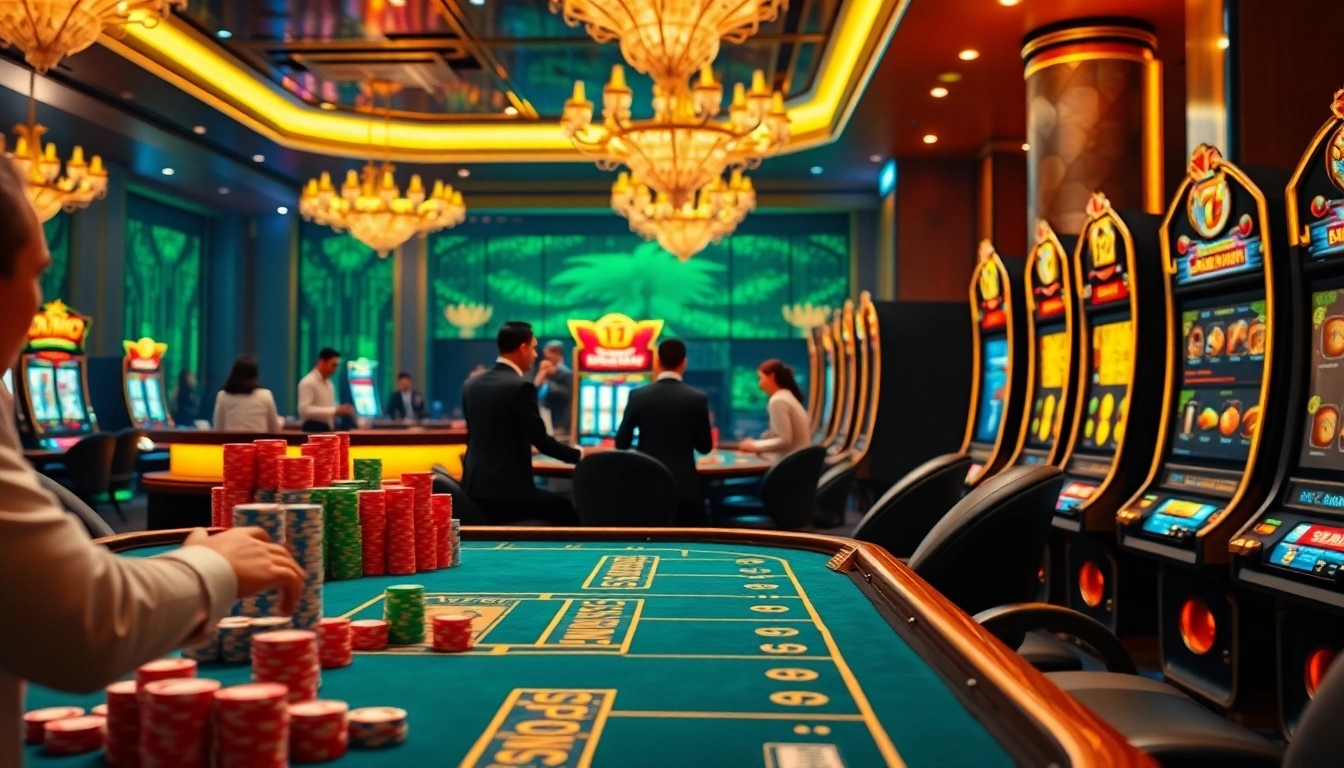 Experience thrilling gaming at ALO789 with vibrant casino tables and exciting action.