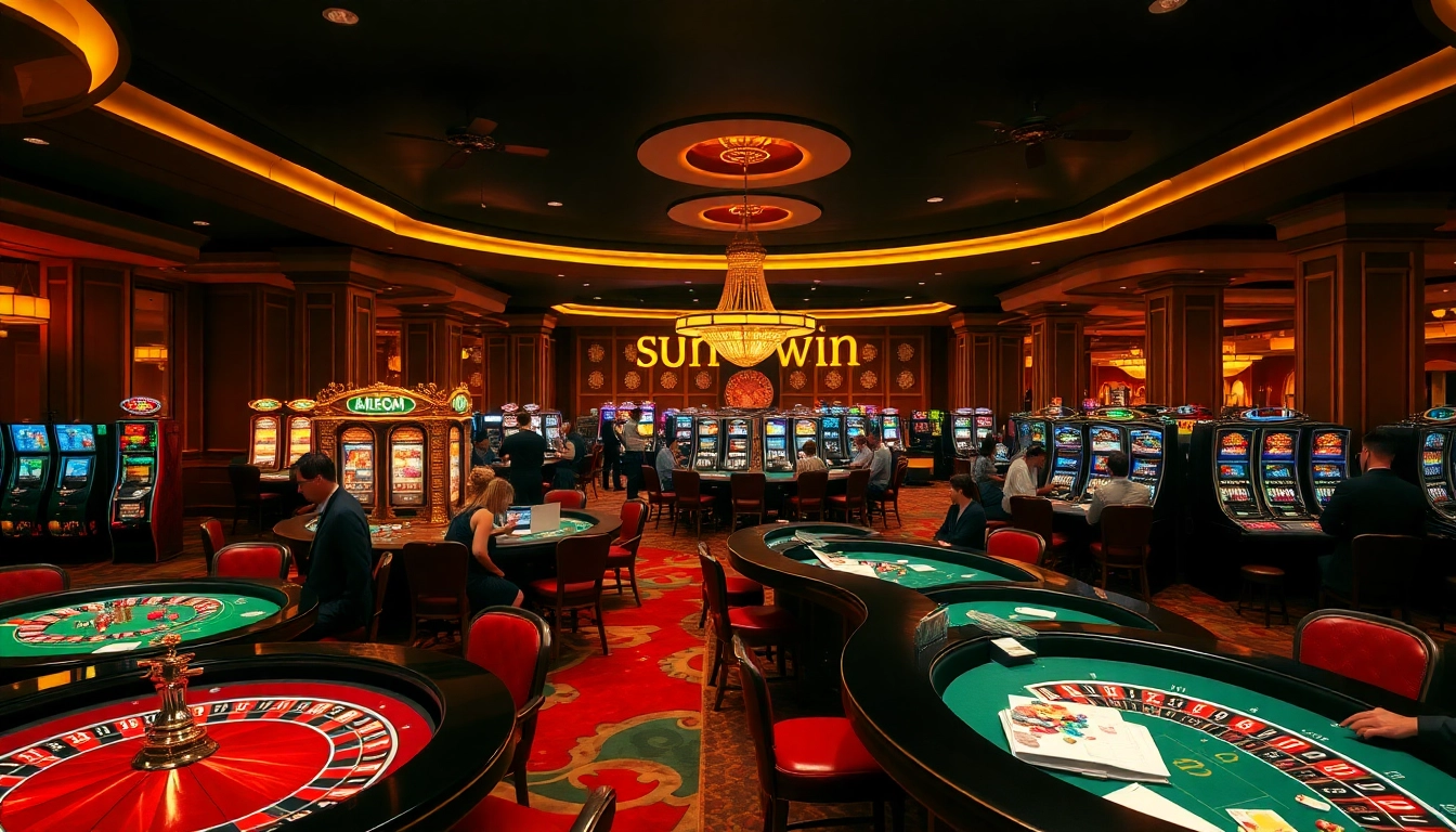 Experience sun win excitement with vibrant casino tables and engaging gameplay.