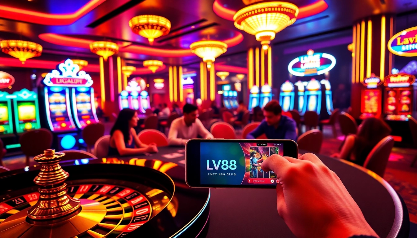 Experience the thrill of online gambling at https://lv88seo.com/ with vibrant poker and roulette games.