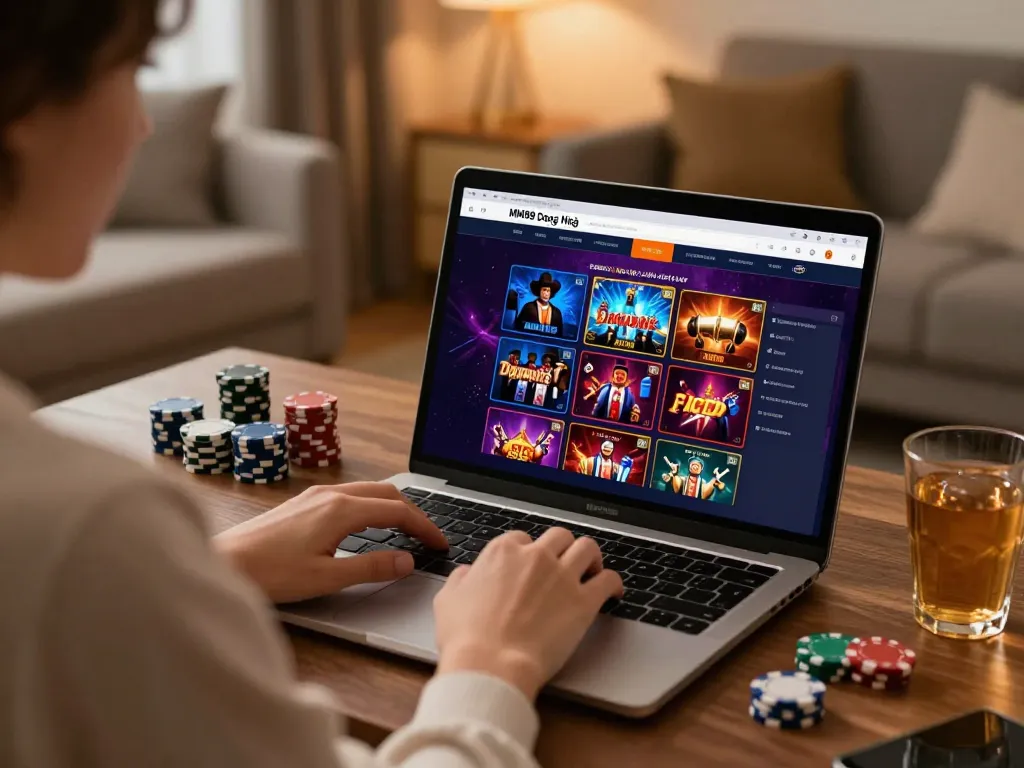 Experience MM99 Đăng Nhập for exciting online gambling with a vibrant casino interface.
