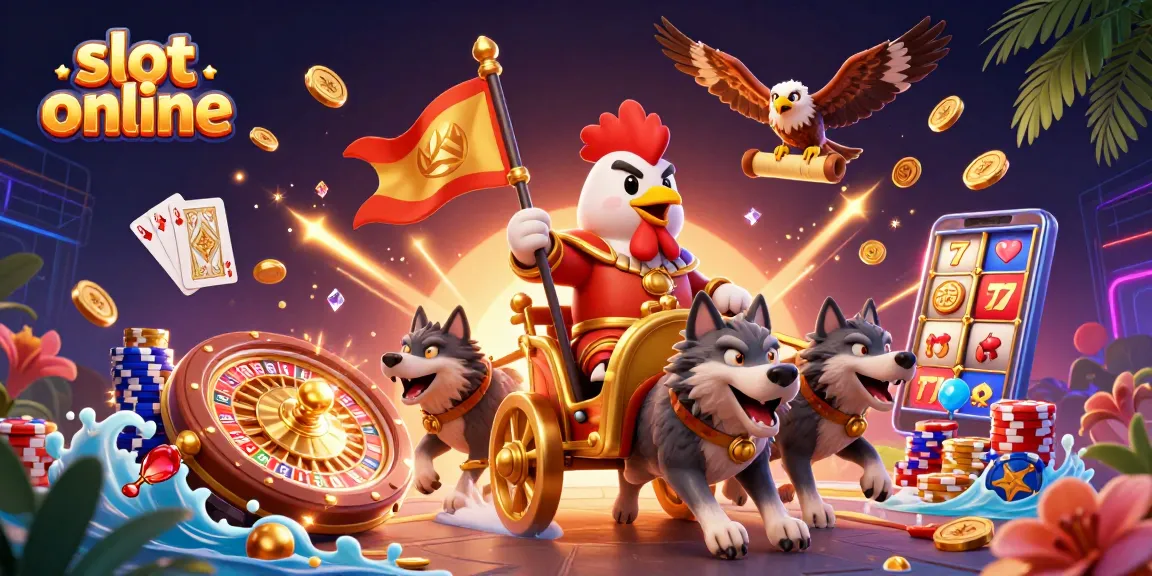 Menangkan slot online dengan simbol keberuntungan yang melimpah dalam adegan 3D yang memukau.