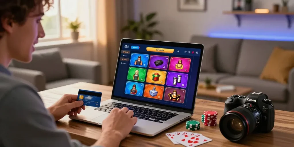 Experience the thrill of credit card casinos with vibrant gaming options and inviting atmosphere at home.